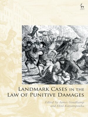 cover image of Landmark Cases in the Law of Punitive Damages